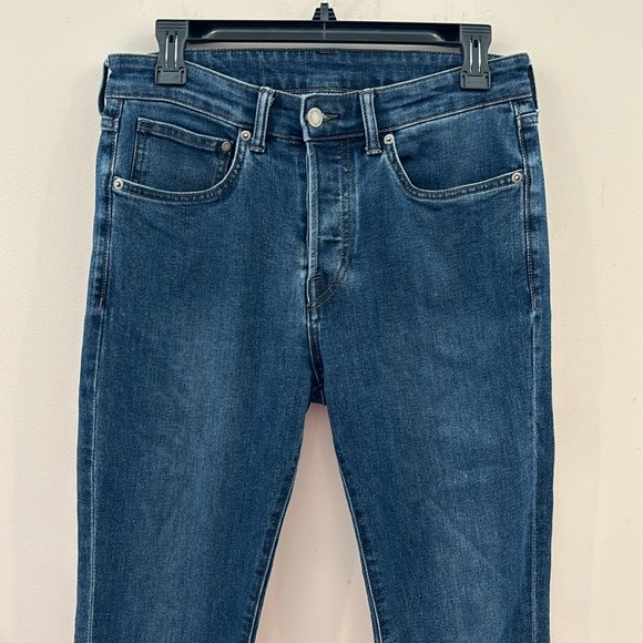 H&M & Denim Size 32 Dark Wash Skinny Coupe Jeans - Picture 8 of 13